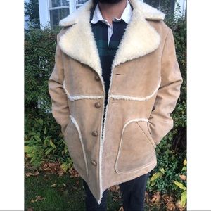 Vintage Wiman Shearling Coat